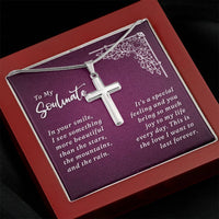 Load image into Gallery viewer, To My Wife - Cross Necklace
